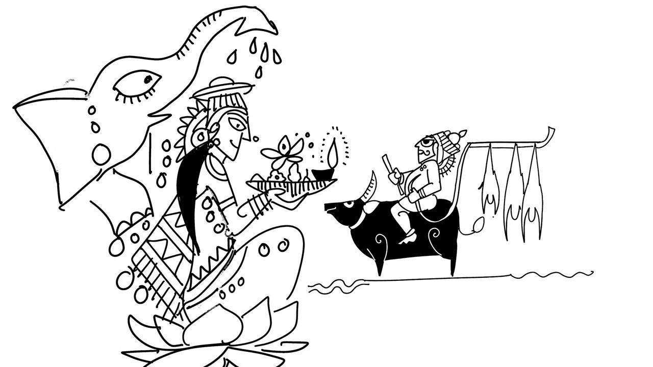 Diwali for Ram, Krishna, Lakshmi, Yama, Asuras and ancestors