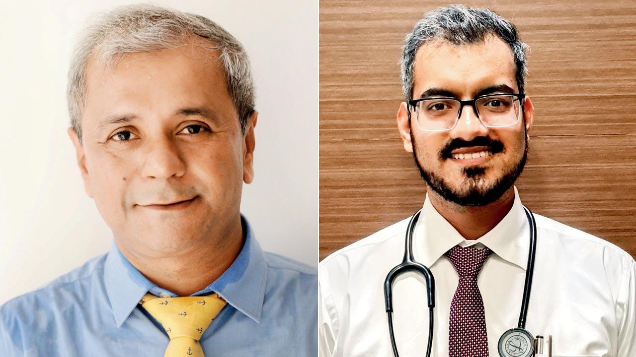 Dr Satish Bhatia and Dr Anuj S Tiwari