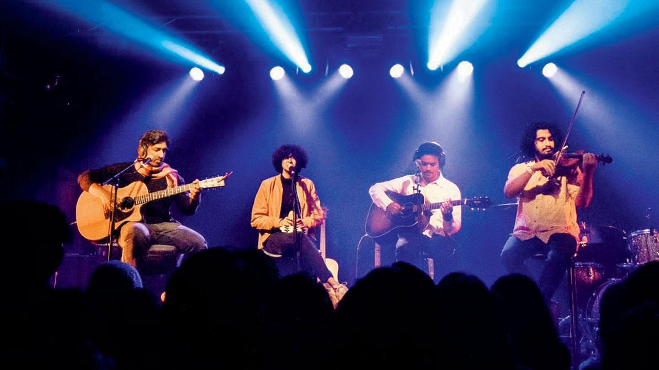 The Easy Wanderlings at a performance. Pic Courtesy/Instagram
