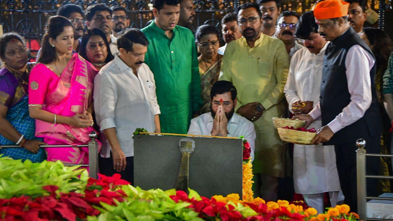 Shinde affirmed his government's commitment to fulfilling the dreams and aspirations of the late Shiv Sena founder, Bal Thackeray.