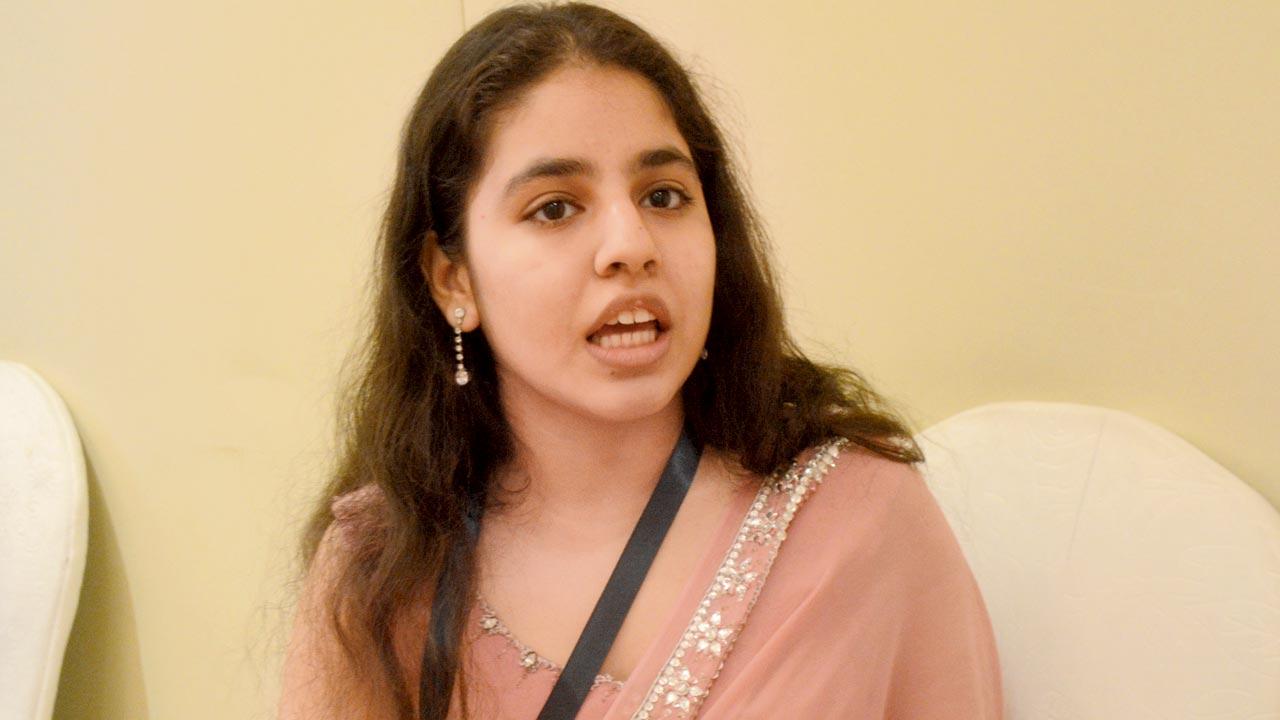 Sanjana Singh, Std X student and secy gen, JB model G20