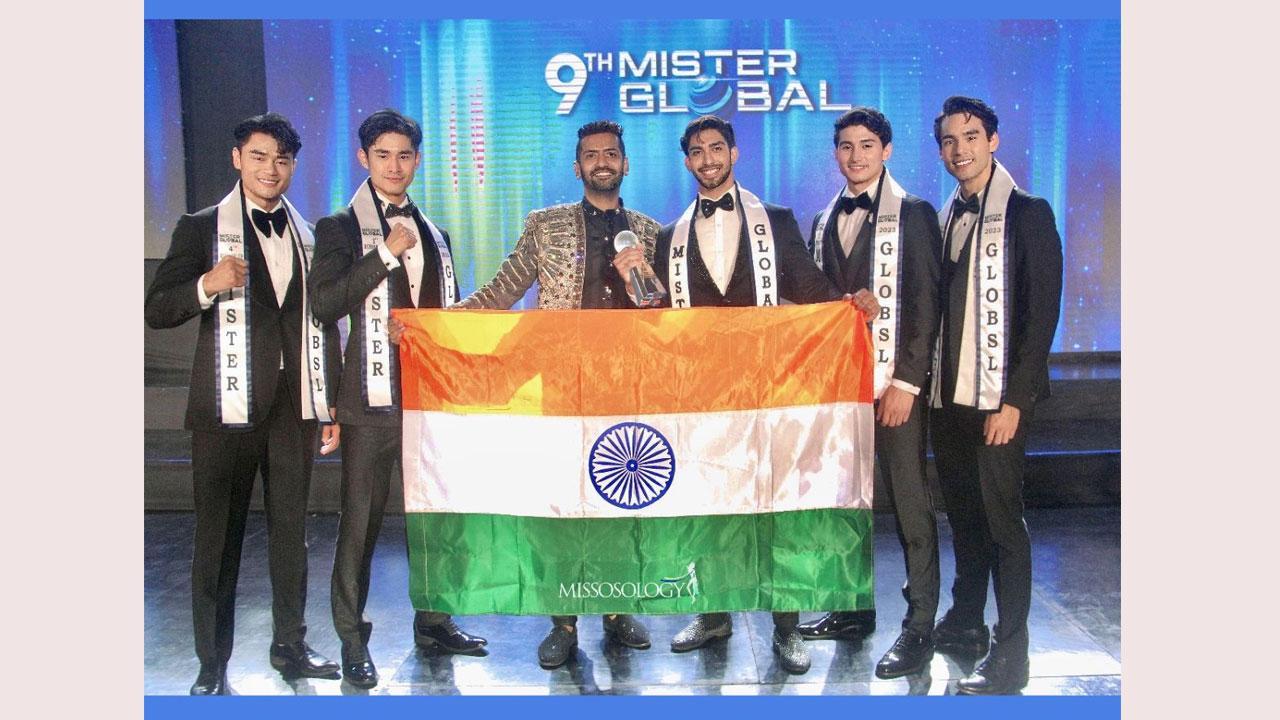 Jason Dylan Bretfelean creates History India wins the Mister Global 2023 pageant