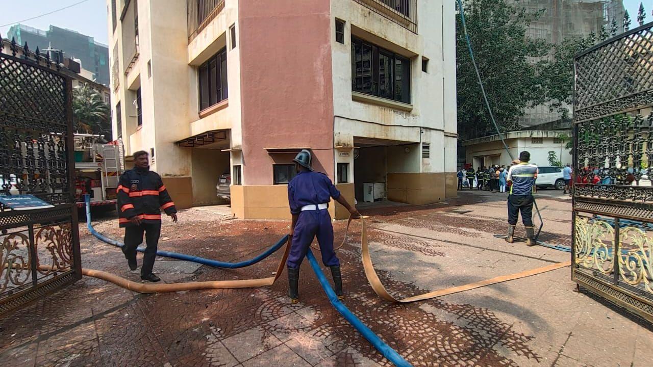 IN PHOTOS: Fire breaks out in Mumbai high-rise, several rescued