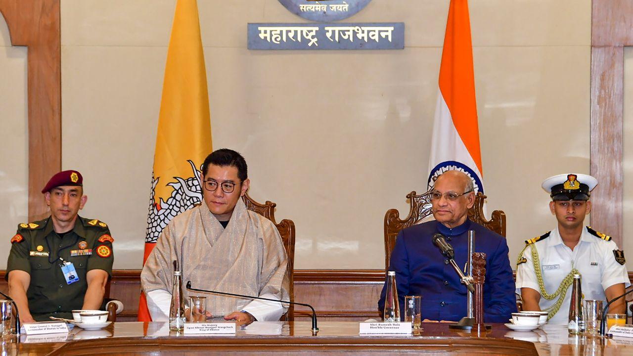 The CMO in their media statement said that CM Shinde expressed a desire to further strenghten bilateral relations between India and Bhutan. 
