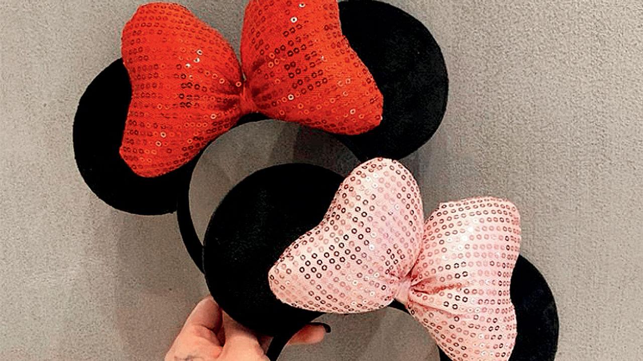 Mickey Minnie-inspired hairband