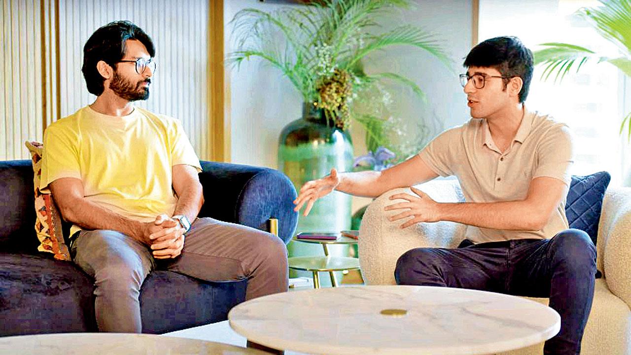 Harsh Lal and Aadit Palicha. Pics courtesy/Youtube