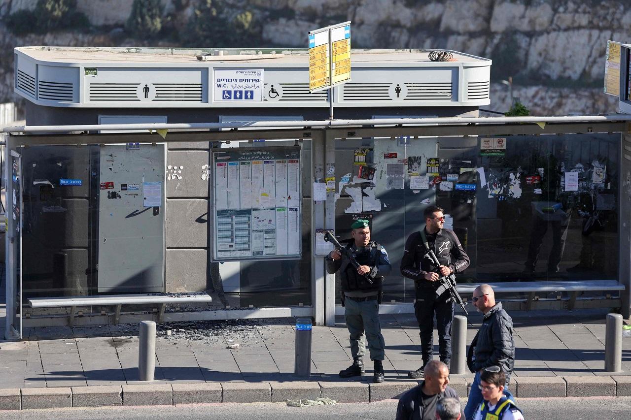 Israel's internal security agency, Shin Bet, named the two attackers as brothers Murad Namr, 38, and Ibrahim Namr, 30, from East Jerusalem