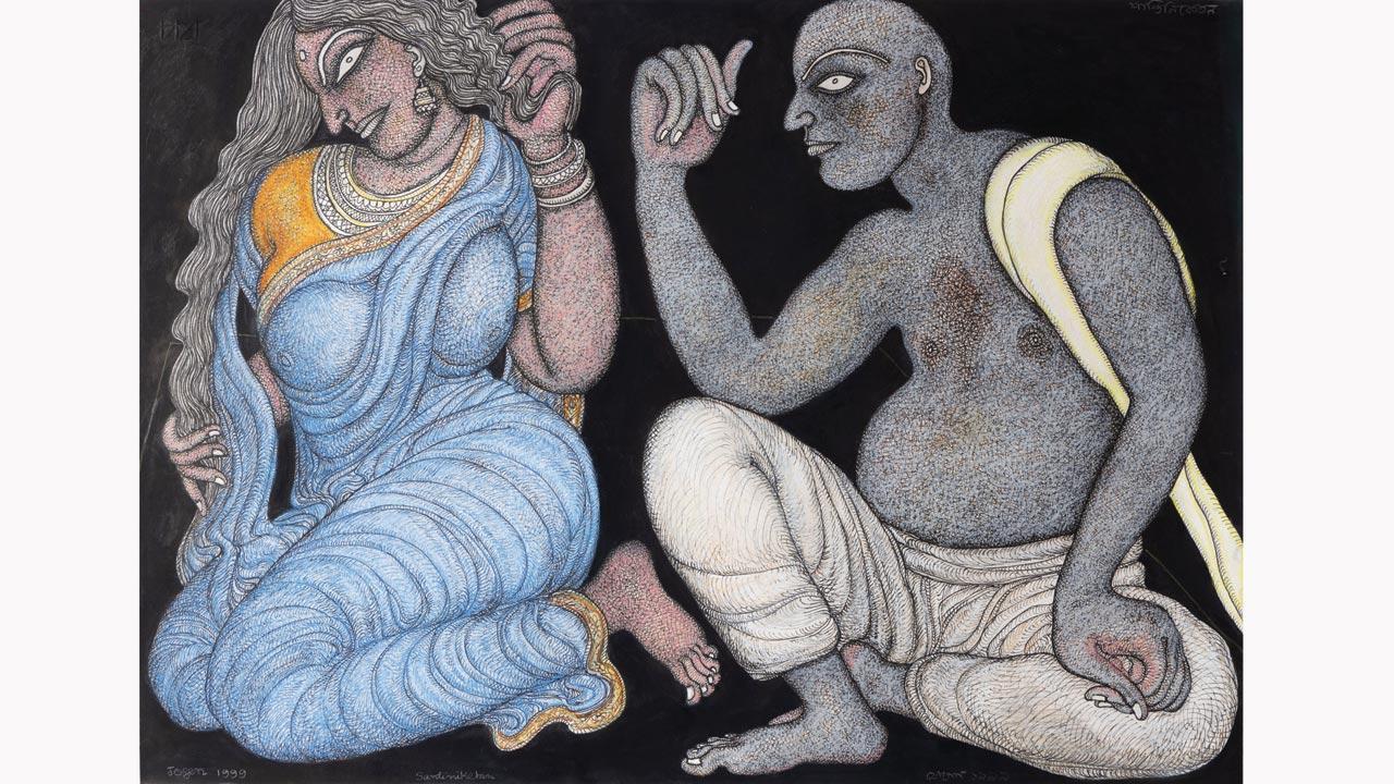 This Mumbai exhibition highlights the works of Indian artist Jogen Chowdhury