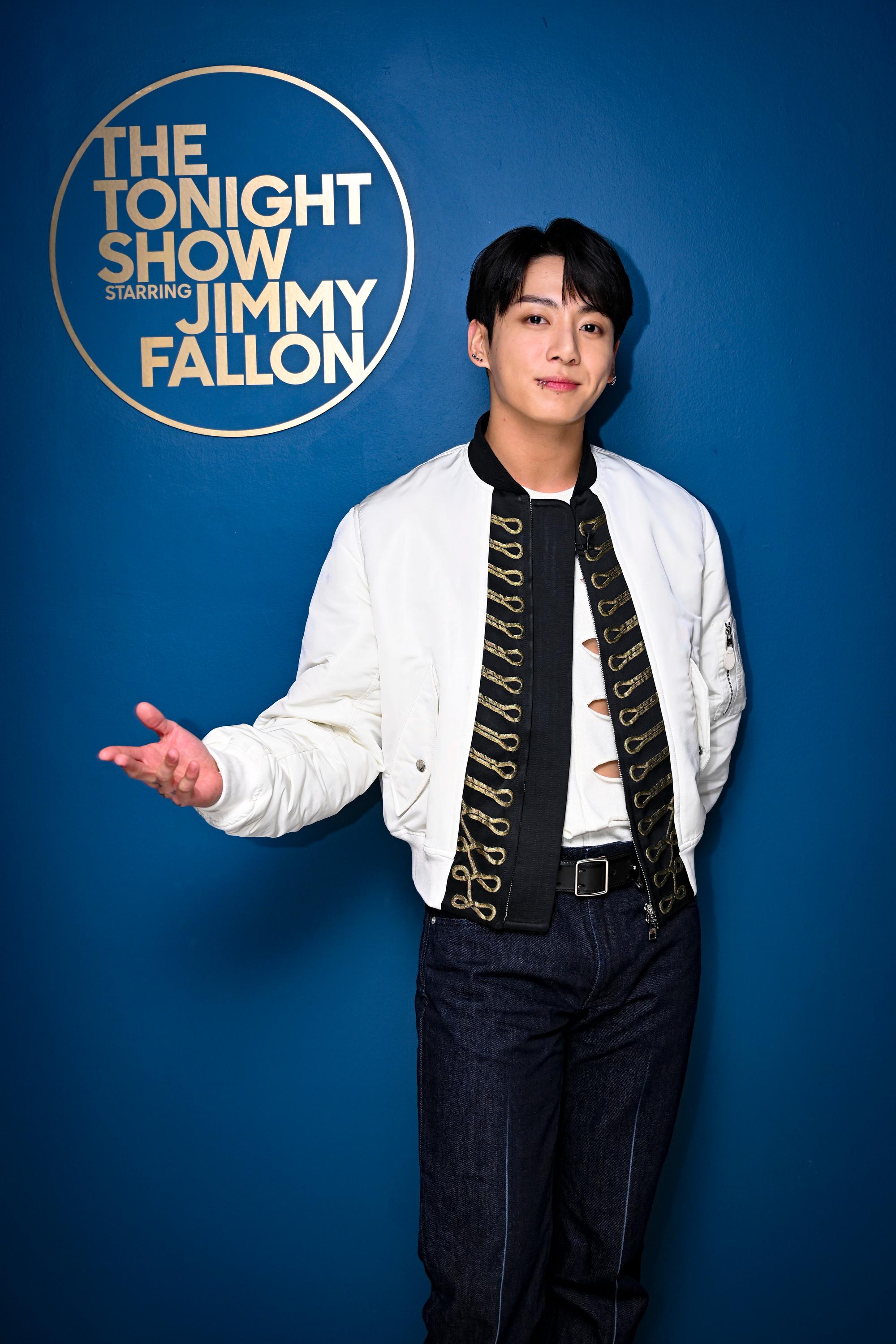 BTS Jungkook made his solo appearance on The Tonight Show with Jimmy Fallon.