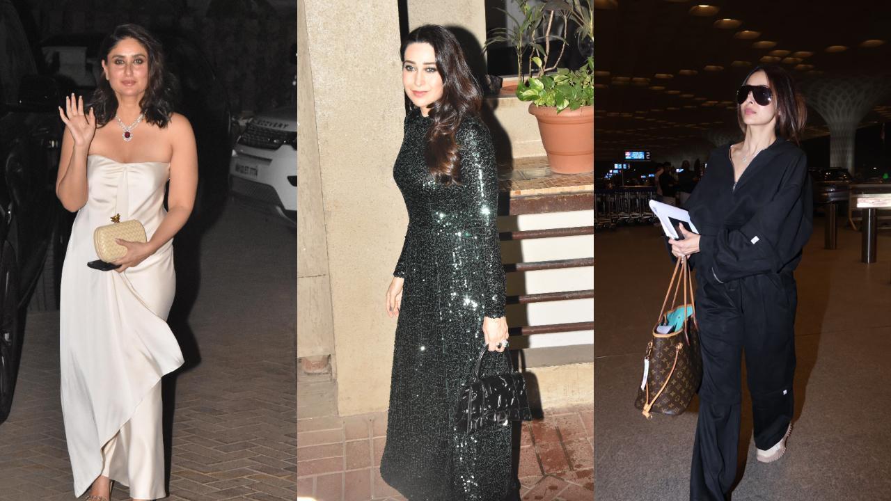 Spotted in the city: Kareena Kapoor, Karisma Kapoor, Malaika Arora and others