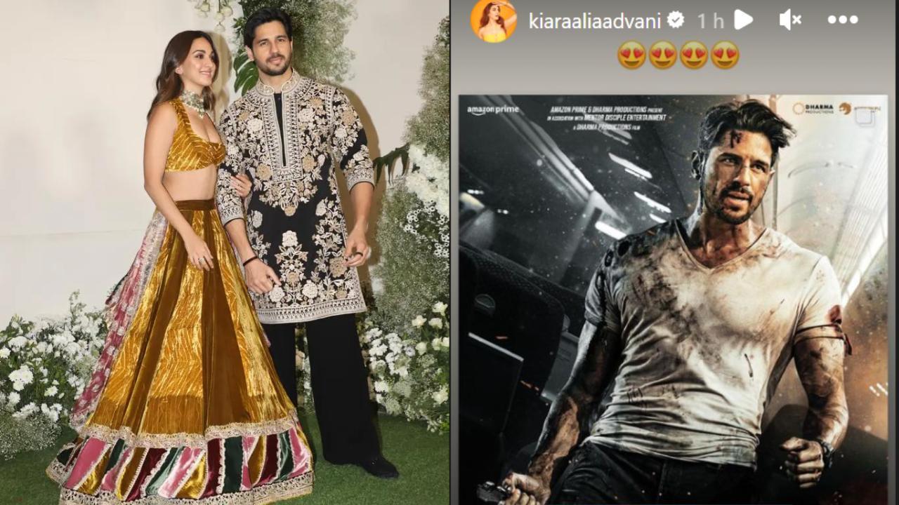 Yodha new poster: Kiara Advani gushes over Sidharth Malhotra’s rugged look