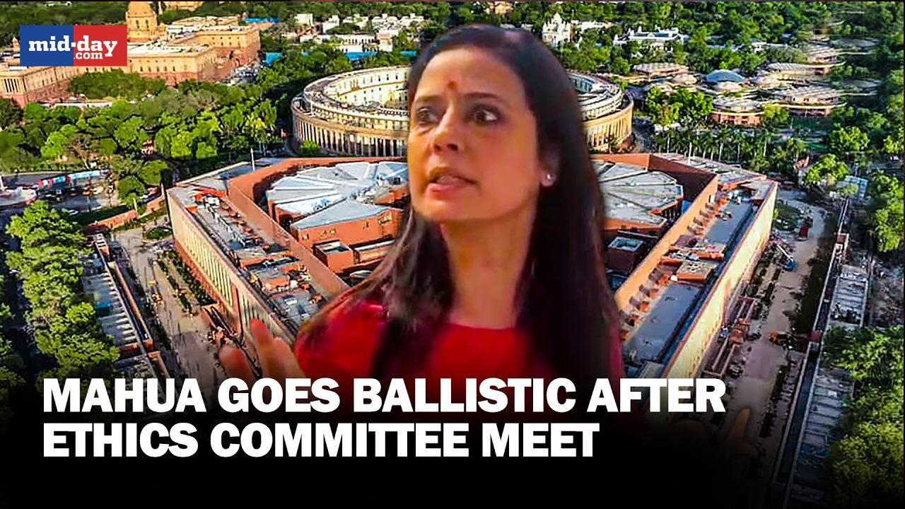 Mahua Moitra Goes Ballistic After Ethics Committee Hearing