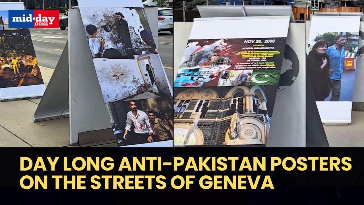 26/11 Anniversary: Anti-Pakistan Poster Around Geneva To Mark The 15th Anniversa