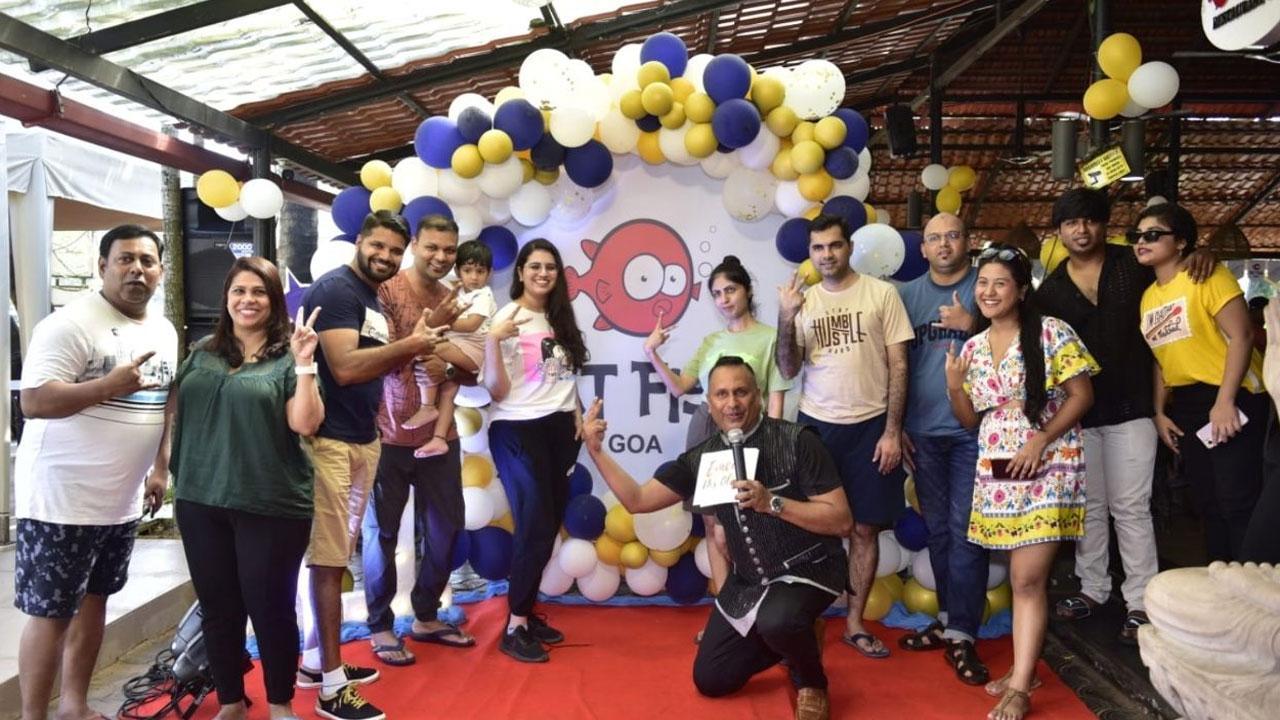 MC Desmond Oliveira Hosted 11th-Year Celebrations of Fat Fish Goa