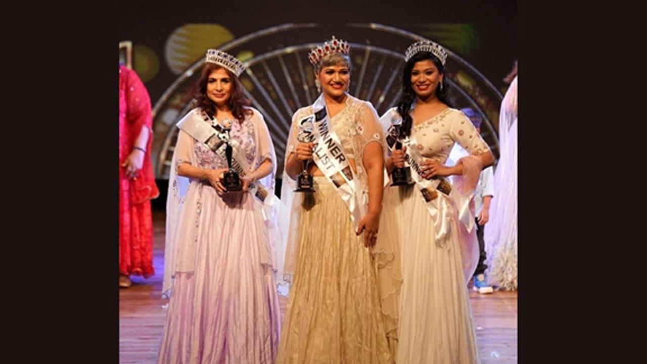 Mrs Snehaal Acharya wins the Title of Mrs India Wings To Your Dreams2023 Pageant