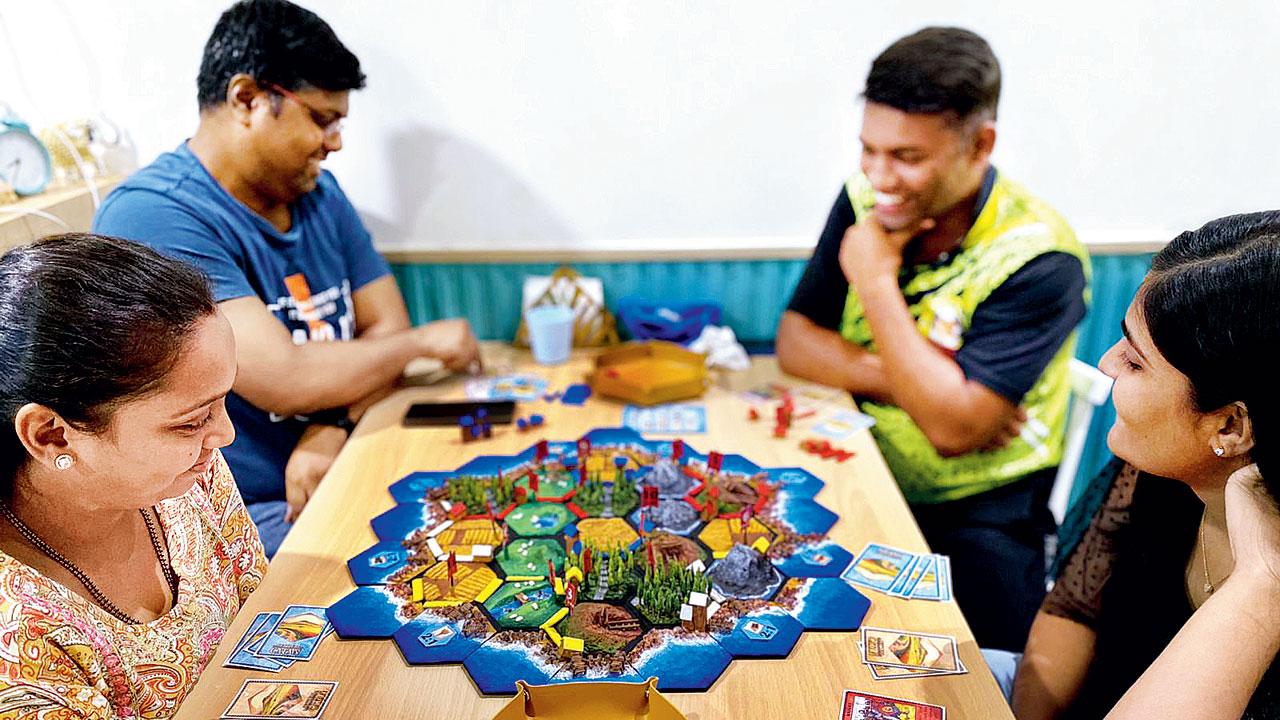 Gamers at a previous boardgame tournament