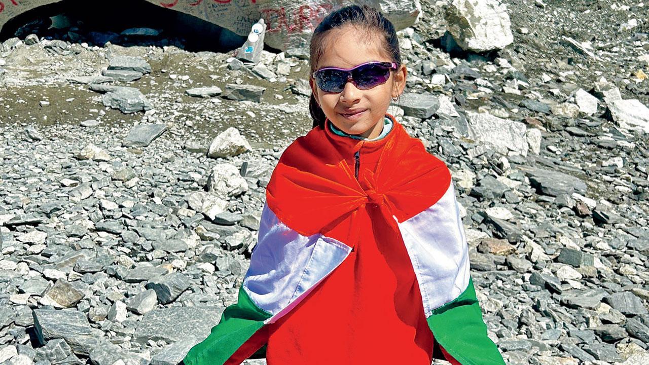 Mumbai: 8-year-old conquers Everest base camp