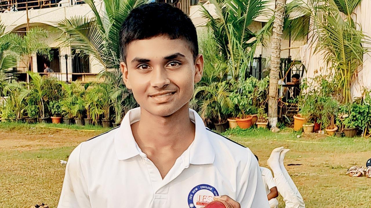 IES New English left-arm spinner Nikash Nerurkar claims fifer
