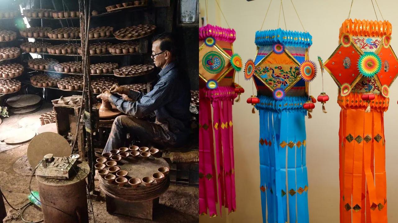 IN PHOTOS: Mumbai's artisans prepare for Diwali festival
