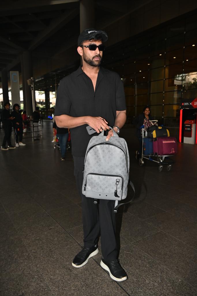 Varun Tej returned to bay after his marriage. The superstar was clicked at the airport
