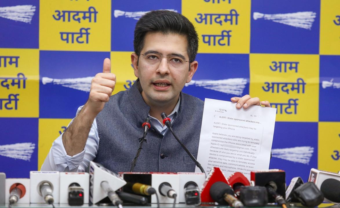 Raghav Chadha says he has sought appointment to meet RS chairman over suspension as MP
