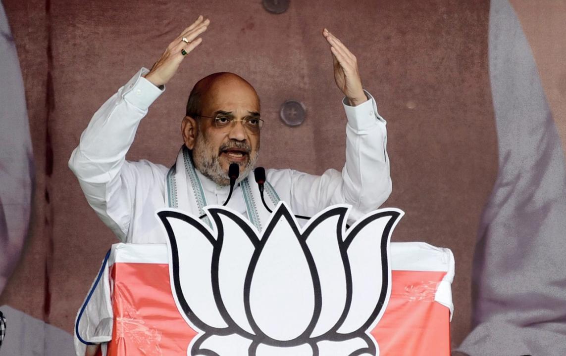 Congress runs on 4Cs corruption, commission, communal riots, criminal politics, says Amit Shah in MP
