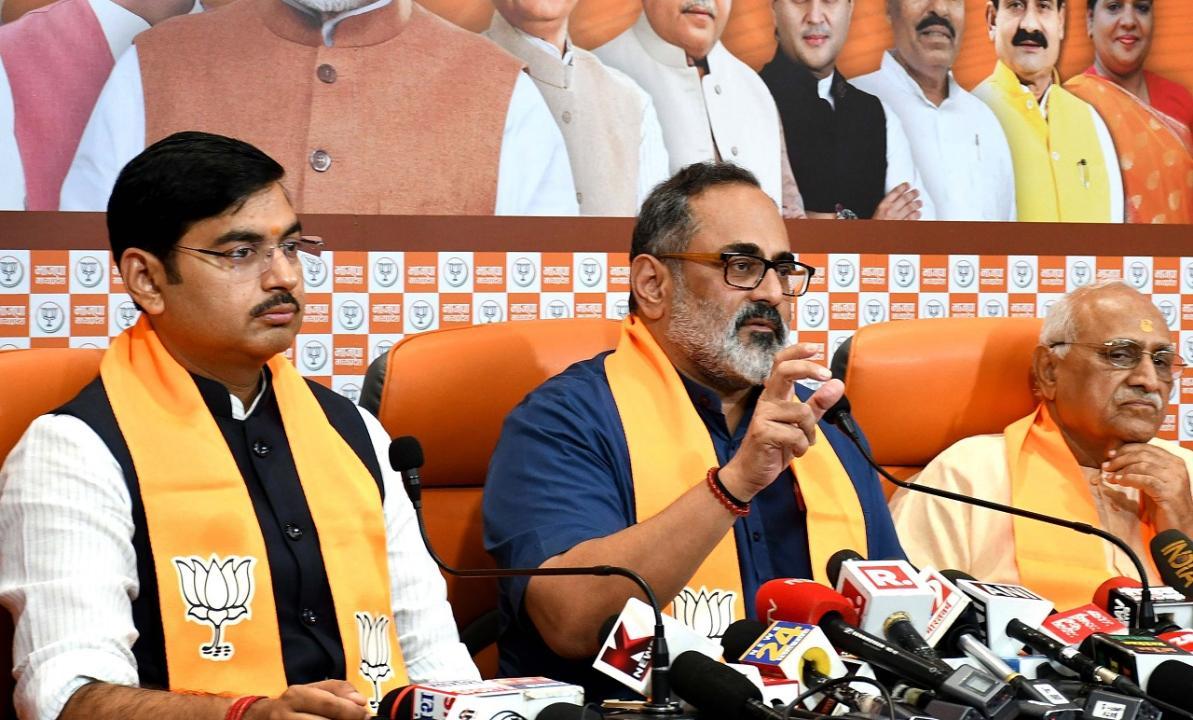 Congress gains power by fake guarantees to turn states into 'ATM of one family': Union minister Chandrasekhar
