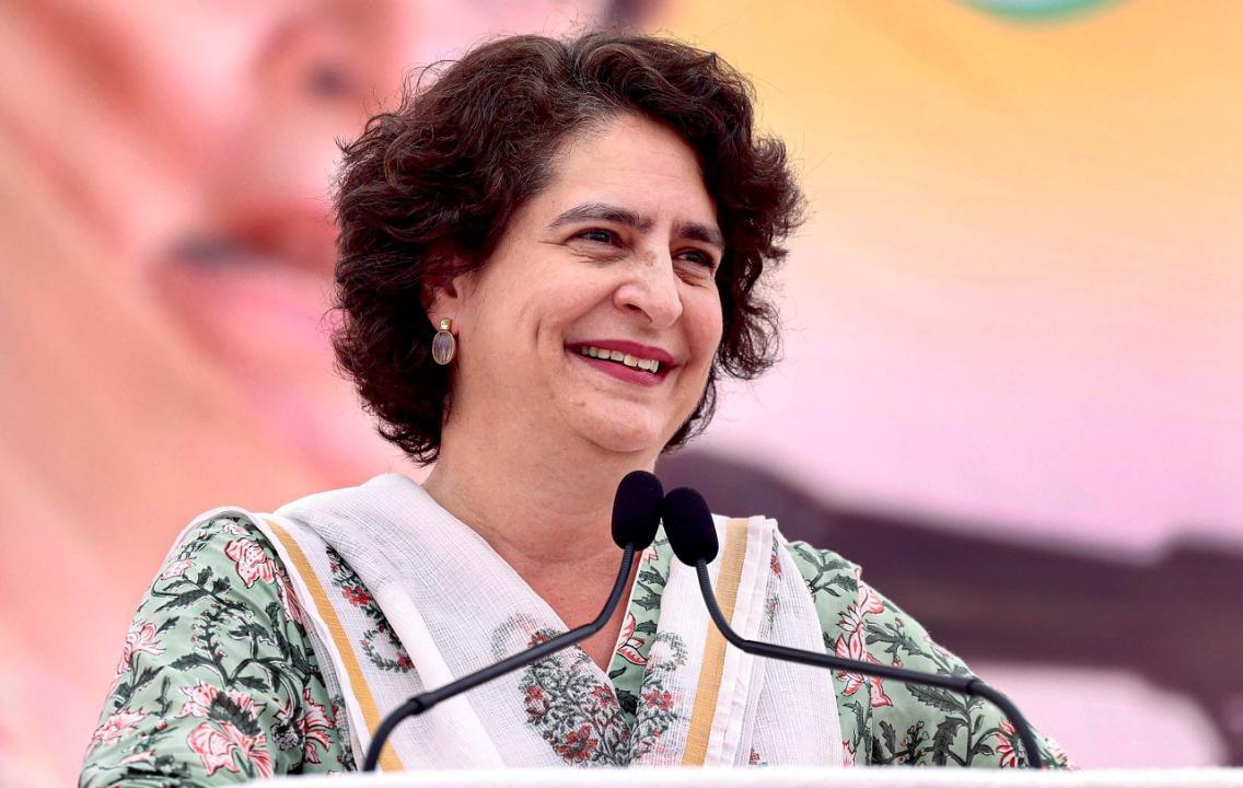 Jyotiraditya Scindia a traitor, says Priyanka Gandhi Vadra in poll-bound MP