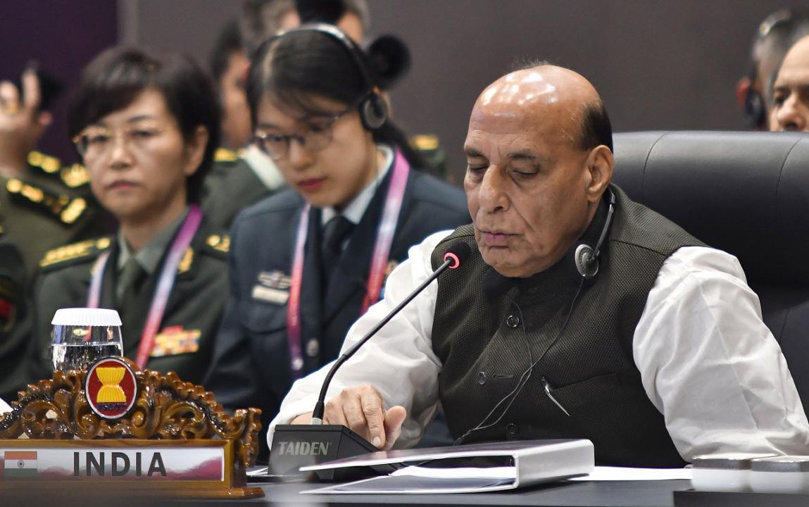 India committed to unimpeded lawful commerce in international waters: Rajnath