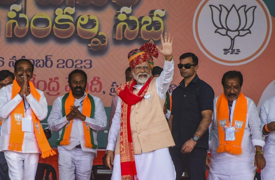 I-N-D-I-A alliance will be wiped out in Chhattisgarh, MP, Rajasthan: PM Modi