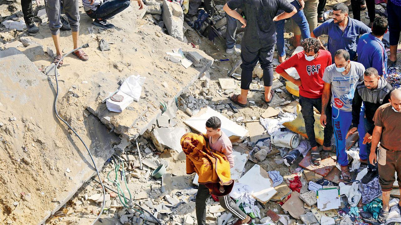 Over 3,700 Palestinian kids killed in 25 days of fighting