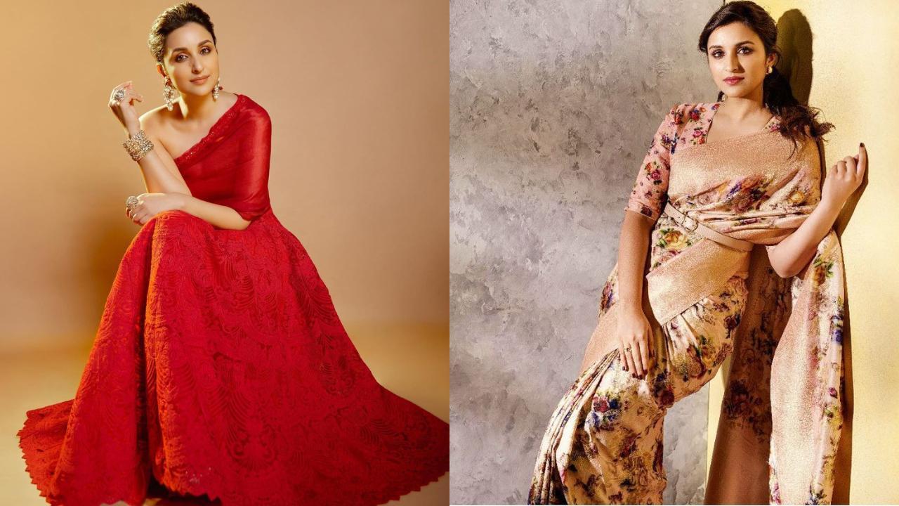 From glamorous gowns to sassy sarees, Parineeti Chopra inspired Diwali looks