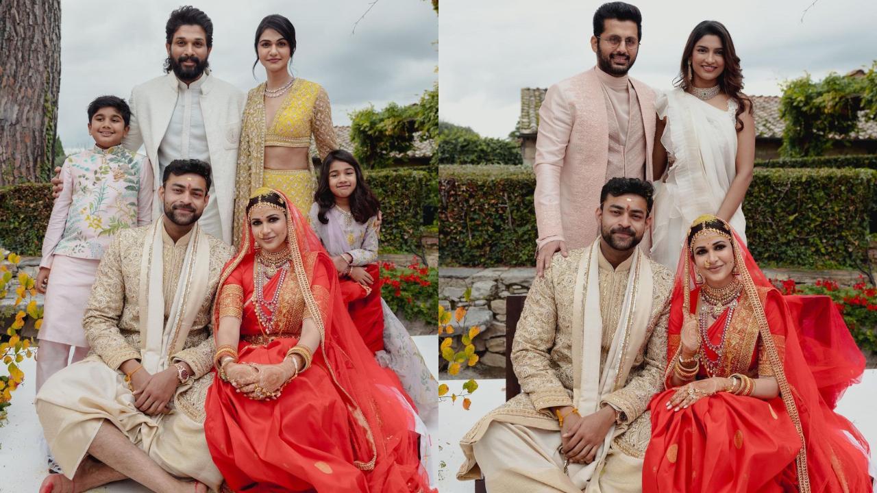 Check out Varun and Lavanya's unseen pics from their wedding ceremony