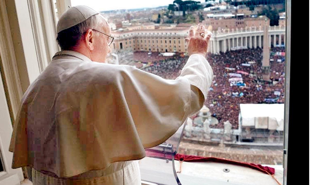 Pope Francis skips window appearance over ‘mild flu’