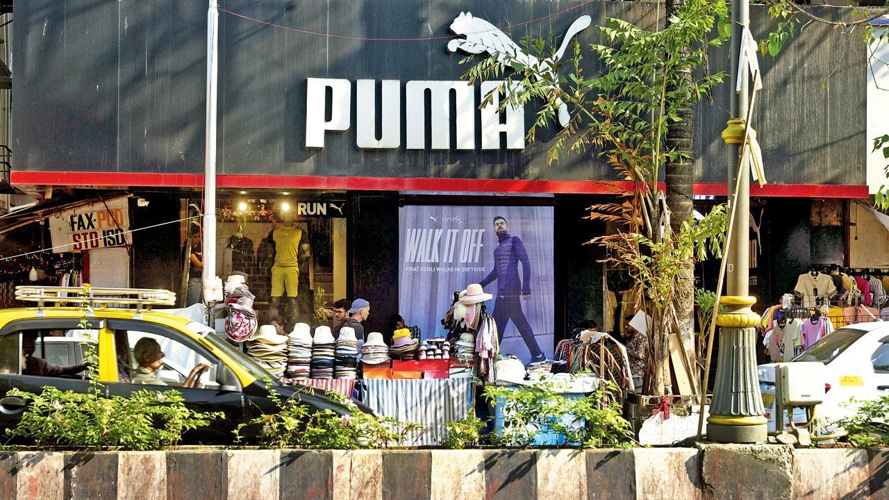 Puma store shop linking road bandra