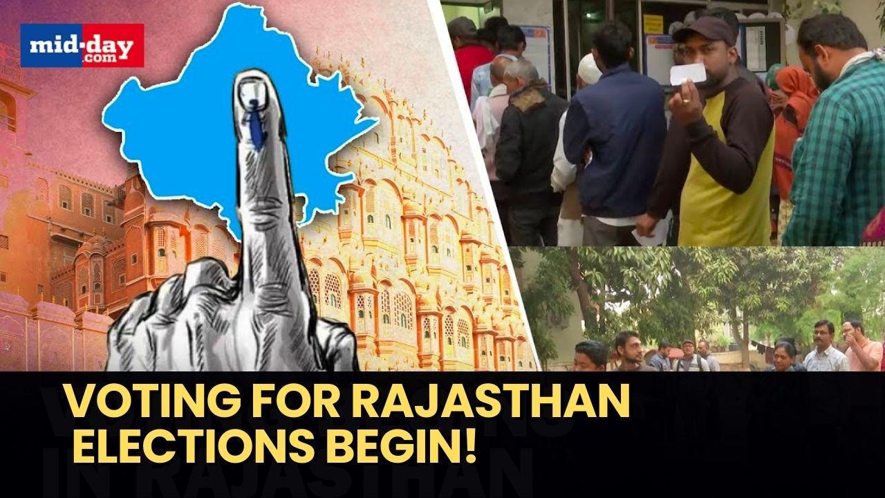 Rajasthan Elections 2023: Voting For 199 Seats Begin, Counting To Be Done On Dec