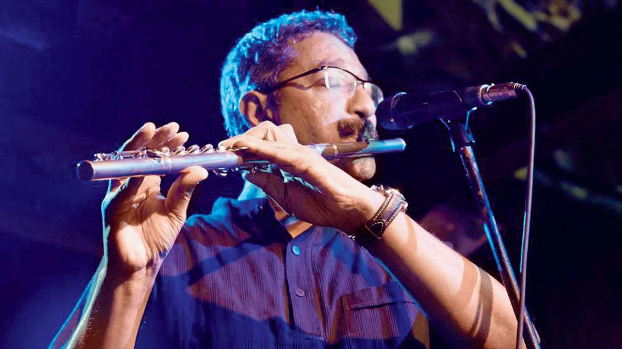 Rajeev Raja at a performance