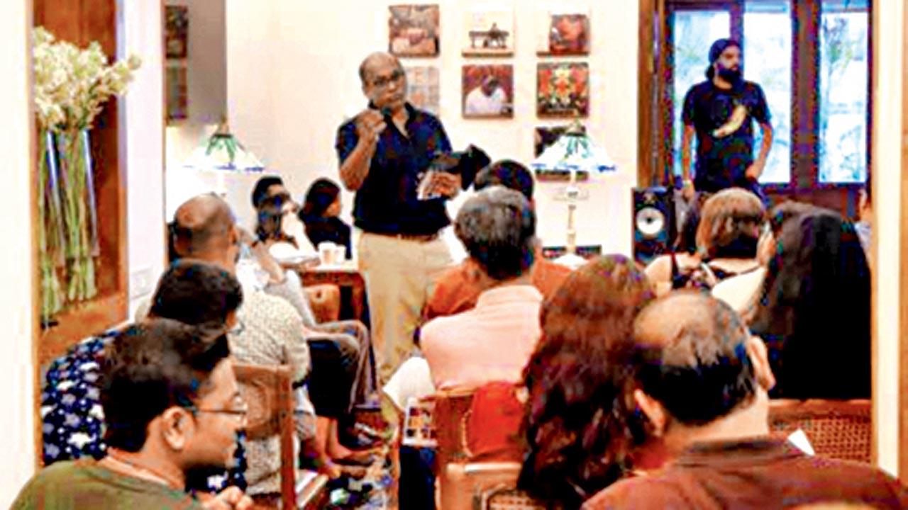 A previous jazz kissa session