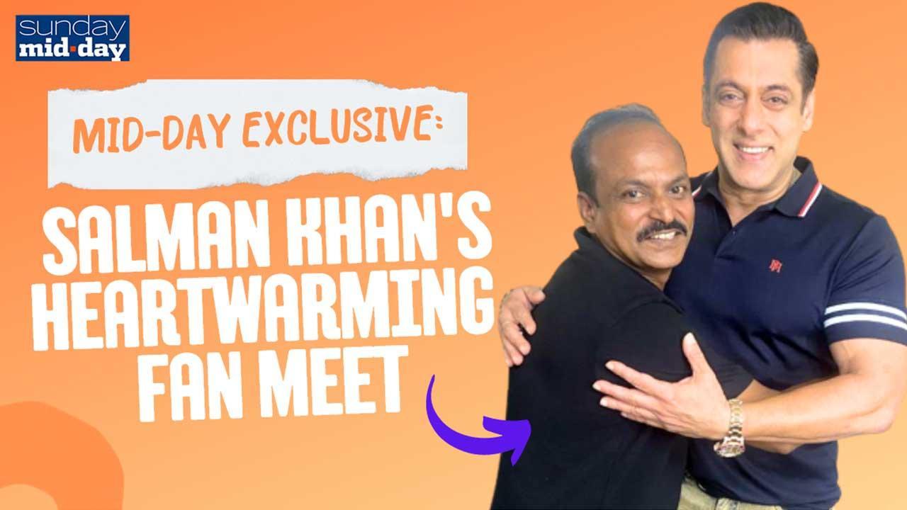 Salman Khan Meets Birju Shaw, A Fan Who Has Waited For 20 Years To Meet The Star