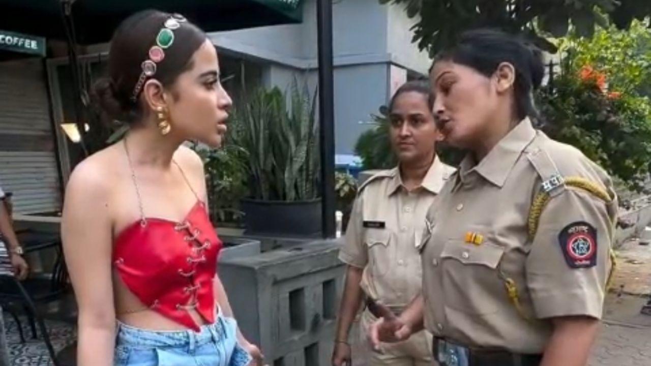 Nepal Police Sex - Mumbai Police books Uorfi Javed, 3 others for fake video on her arrest; 2  held