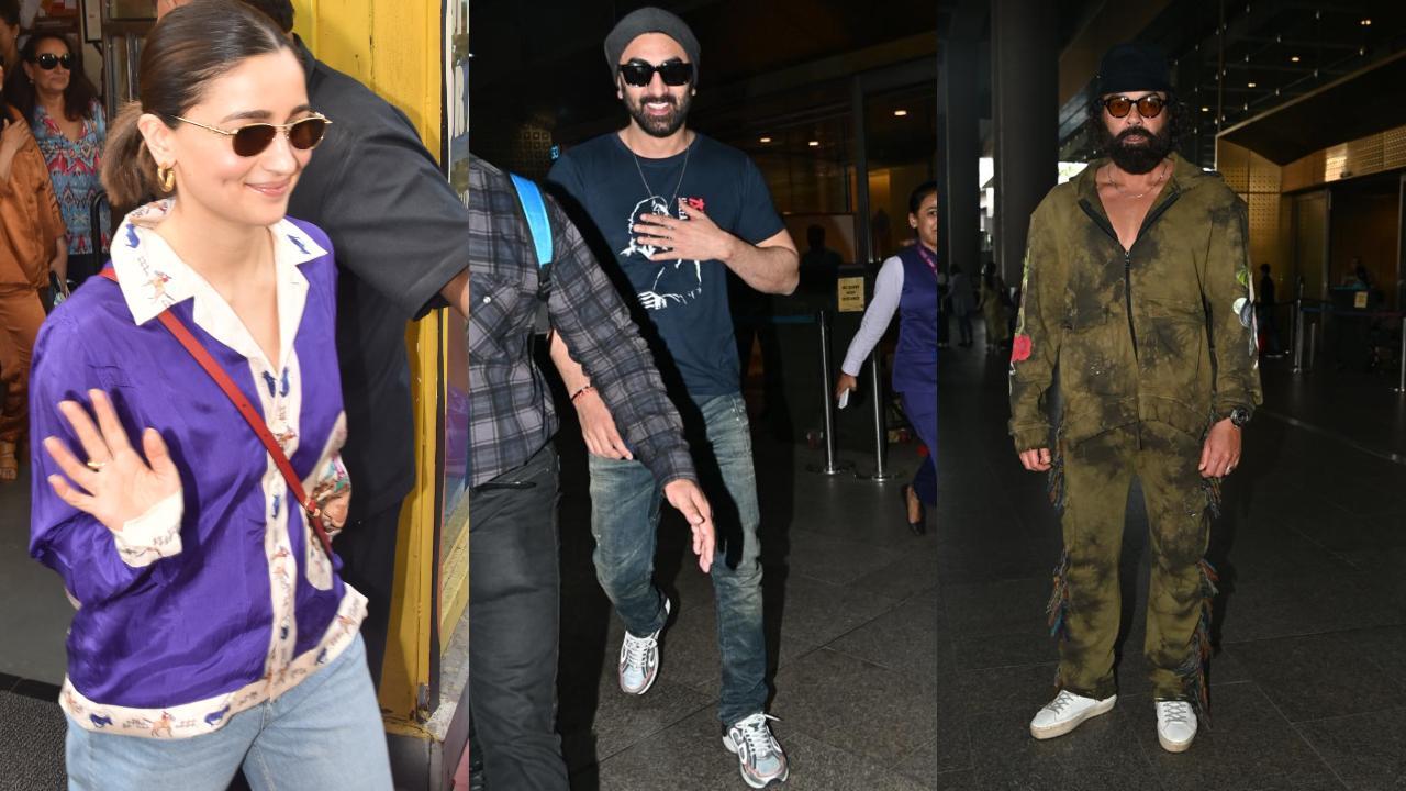 Spotted in the city: Alia Bhatt, Ranbir Kapoor, Bobby Deol and others