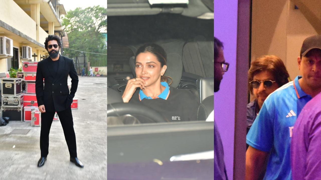 Spotted in the city: Vicky promotes Sam Bahadur; SRK and Deepika returns to Bay