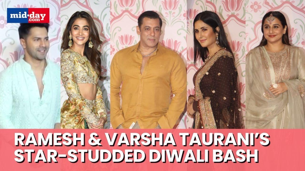 Diwali 2023: Salman Khan Katrina Kaif Anil Kapoor At Ramesh Taurani’s Bash 