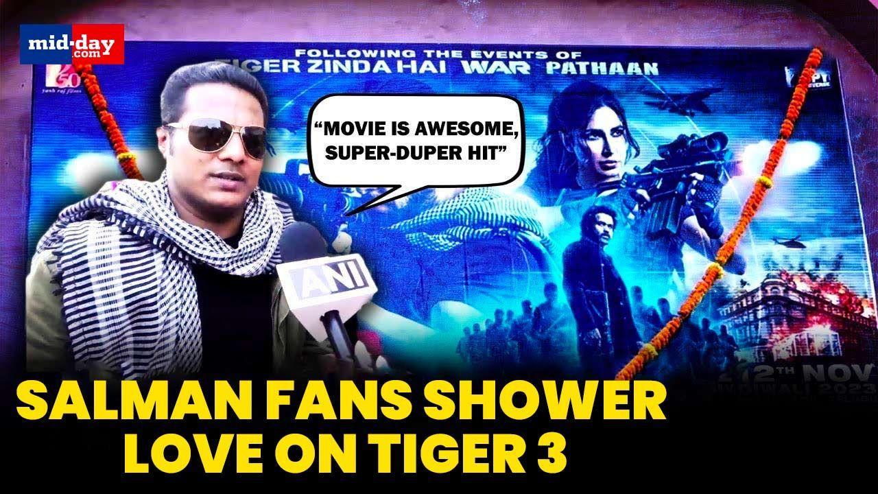Fans celebrate Salman Khan and Katrina Kaif starrer ‘Tiger 3’ call it “awesome”