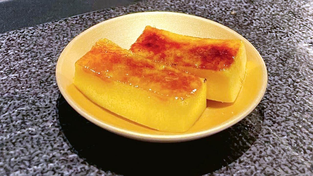 Tamagoyaki, a sweet omelette