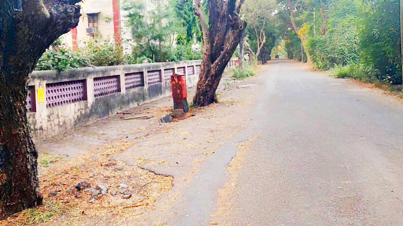 The buildings in Chheda Nagar were built between 1971 and 1973