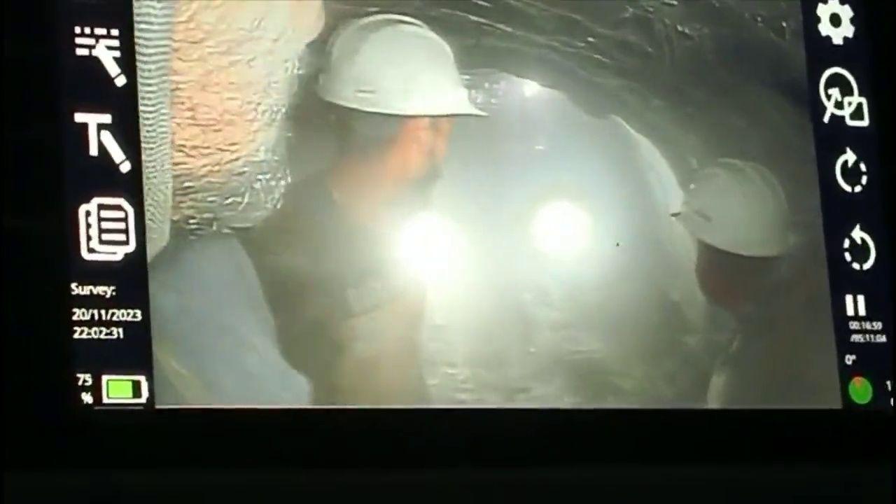 <p>Another significant milestone was achieved as rescuers reached the tunnel with a vertical drilling machine from the upper part of the hill above the tunnel. This development comes as 41 labourers remain trapped inside the tunnel.</p>