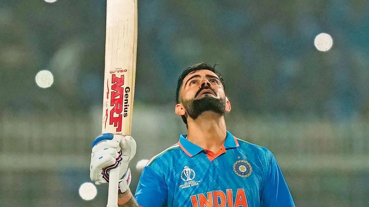 The ICC World Cup 2023 match between India and South Africa in Kolkata witnessed a historic knock from Virat Kohli. In that match, he levelled the record of most ODI hundreds with Sachin Tendulkar which is 19. Virat Kohli achieved this milestone on his birthday playing an unbeaten knock of 101 runs in 121 balls