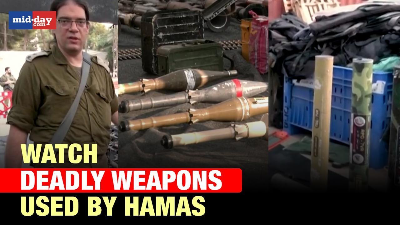 Israel-Hamas Conflict: Israeli Army Seizes Huge Cache of Arms & Ammunition Used 