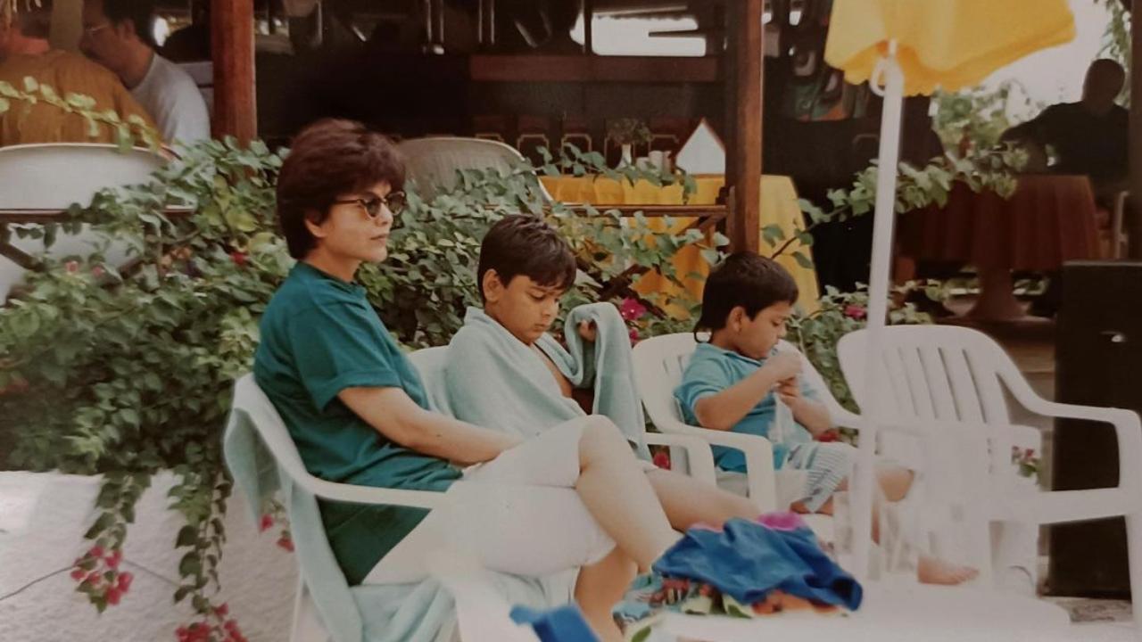 Zeenat Aman shares hilarious incident when little Zahaan embarrassed her during their trip to Mauritius